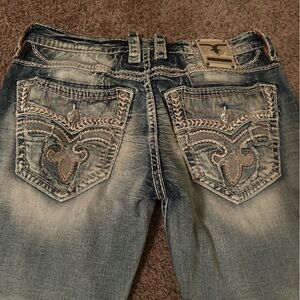 Rock Revival Blue Bootcut Jeans